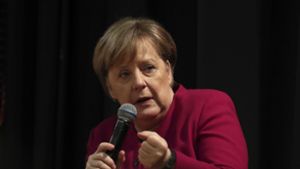 Angela Merkel glaubt nicht an eine baldige EU-Vollmitgliedschaft der Türkei. Foto: AP