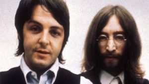 Paul McCartney (l.) und John Lennon zum Ende der Beatles-Zeit. Foto: imago/ZUMA Press