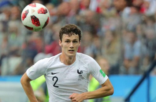 Benjamin Pavard und das französische Nationalteam überzeugen bisher bei der WM. Foto: AFP