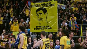 Ludwigsburgs Basketball-Fans freuen sich schon auf das Derby. Foto: Pressefoto Baumann
