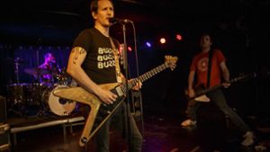 Ash sind Sänger Tim Wheeler, Bassist Mark Hamilton und Schlagzeuger Rick McMurray. Foto: Lichtgut/Julian Rettig