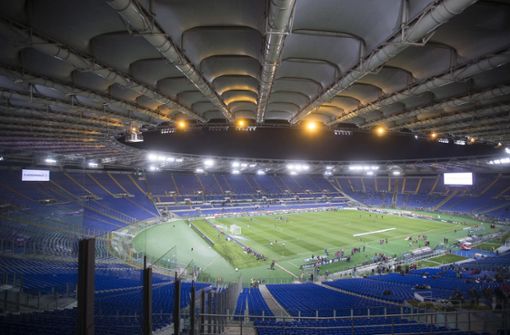 Olimpico Stadion in Rom (Archivbild) Foto: dpa/Claudio Peri