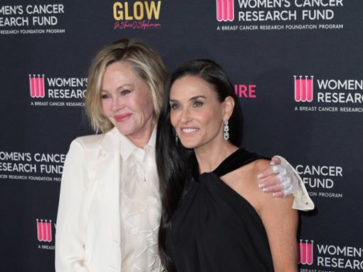 Melanie Griffith und Demi Moore besuchten beide das Event Unforgettable Evening. Foto: imago/Featureflash