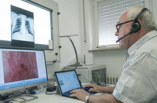 In der „docdirekt“-Testphase war  Dr. Klaus Heinicke mit seiner  Praxis in Stuttgart-Münster dabei. Foto: Lichtgut/Max Kovalenko