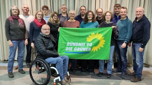 Die Weissacher Kandidaten der Grünen für die Kommunalwahl. Foto: Ortsverband Bündnis 90/Die Grünen Weissach/Flacht