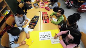Islamunterricht in einer Schule in Friedrichshafen am Bodensee. Foto: dpa