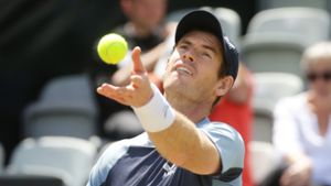 Andy Murray steht  beim ATP-Rasenturnier in Stuttgart im Viertelfinale. Foto: Pressefoto Baumann/Hansjürgen Britsch