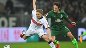 Werder Bremen schlägt den VfB Stuttgart mit 1:0. Wir haben die Reaktionen der Fans gesammelt. Foto: Bongarts