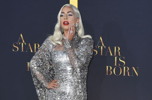 Sieht aus wie ein Star und ist auch einer: die US-Sängerin Lady Gaga glänzte in dem Film „A Star is born“ in ihrer ersten Hauptrolle an der Seite von Bradley Cooper. Foto: AP