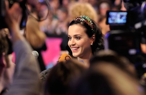 Justin Bieber hatte keine Zeit, dafür kam Katy Perry, um sich in Amsterdam den MTV-Award persönlich abzuholen. Foto: Getty Images Europe