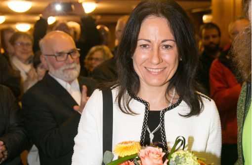 Barbara Born hat gleich im ersten Wahlgang den Chefsessel im Ohmdener Rathaus erobert. Foto: Horst Rudel