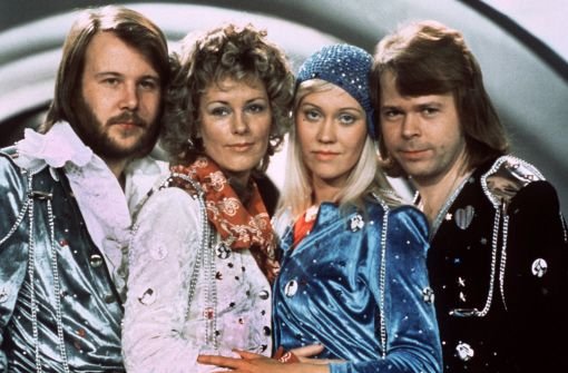 Abba im Jahr 1974: Benny Andersson, Annafrid Lyngstad, Agnetha Fältskog und Björn Ulvaeus (von links). Foto: dpa