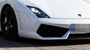 Bei den beschädigten Autos handelt es sich um Fahrzeuge der Marken Lamborghini (im Bild), Bentley und Maserati (Symbolbild). Foto: Lichtgut/Achim Zweygarth