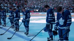 In ganz Kanada trauern die Eishockeyspieler um ihre Kollegen – auch in Toronto. Foto: AP