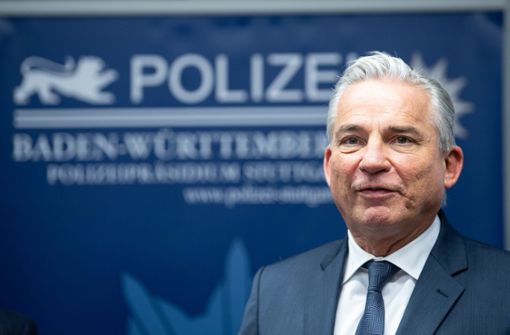 Innenminister Thomas Strobl: Kampf gegen Rechtsextremismus trägt Früchte. Foto: dpa