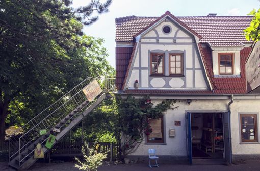 Die Freie Schule Christophine in Marbach ist seit Januar 2009 in der Ludwigsburger Straße zuhause. Foto: Lorenz Obleser