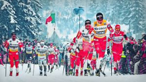 Das Härteste kommt  zum Schluss: Das 50-km-Rennen beschließt die Nordische Ski-WM. Foto: imago/Arvid Müller