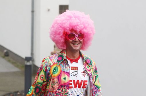 Fühlte sich in Köln immer pudelwohl: Alexander Wehrle, hier beim Karnevalstraining des FC am 11.11. Foto: imago/Herbert Bucco