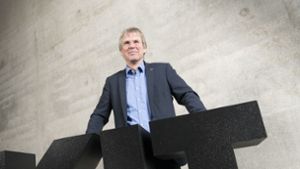 KIT-Präsident Holger Hanselka findet die Grundidee seiner Institution „genial“. Foto: KIT