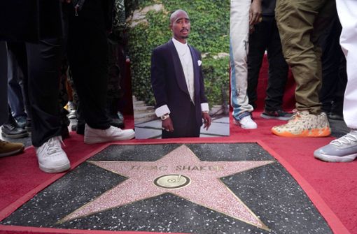 Tupac Shakur wurde 1996 im Alter von 25 Jahren erschossen. Foto: dpa/Chris Pizzello