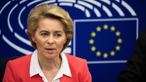 Das EU-Parlament hat zugestimmt, nun kann Ursula von der Leyen loslegen als Präsidentin der Europäischen Kommission – aber leicht wird es nicht. Foto: dpa/Philipp von Ditfurth