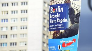 Bei den Wahlen zum Abgeordnetenhaus in Berlin mobilisierte die AfD viele Nichtwähler. Foto: dpa
