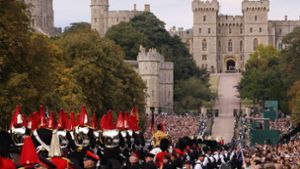 Auf Schloss Windsor hat Queen Elizabeth II. ihre letzte Ruhe gefunden. Foto: IMAGO/i Images/IMAGO/Pool / i-Images