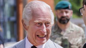König Charles darf wieder arbeiten. Foto: ddp/EMPICS/Jonathan Buckmaster/Daily Express