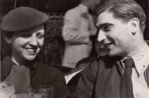 Gerda Taro und Robert Capa in Paris, jetzt ist über die Fotografin der Roman „Das Mädchen mit der Leica“ erschienen. Foto: Fred Stein