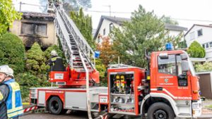 In Altbach musste die Feuerwehr am Sonntag einen Wohnungsbrand bekämpfen. Foto: 7aktuell.de/Simon Adomat/7aktuell.de | Simon Adomat