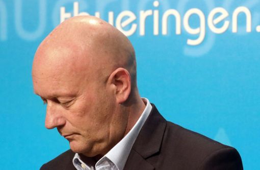 Thomas Kemmerich (FDP) hatte sich mit Stimmen der FDP zum thüringischen Ministerpräsidenten wählen lassen. Inzwischen hat er seinen Rücktritt erklärt. Foto: dpa/Bodo Schackow