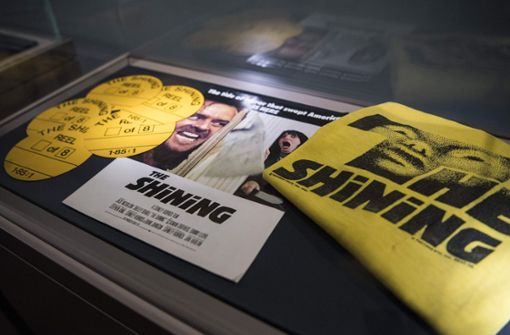 Auch aus dem Horrorfilm Shining sind Requisiten versteigert worden. Foto: AFP