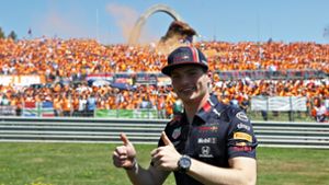 Sieger Max Verstappen: Daumen hoch für die Formel 1 in Spielberg. Foto: Getty Images
