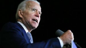 Joe Biden hat in den Südstaaten und im Mittleren Westen die Nase vorne. Foto: AFP/MARIO TAMA