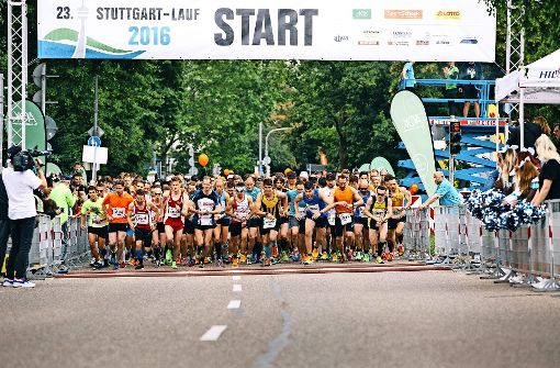 Auf los geht es los: Auch für den diesjährigen Stuttgart-Lauf 2017 ist alles vorbereitet. Foto: Lichtgut/Verena Ecker