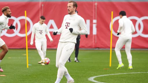 Harry Kane ist nach überstandener Verletzung zurück im Mannschaftstraining der Bayern. (Archivbild) Foto: imago//Jenni Maul