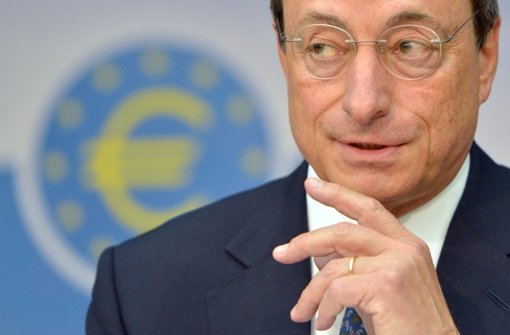 Mario Draghi, Präsident der Europäischen Zentralbank (EZB) Foto: dpa