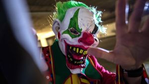 Grusel-Clowns versetzen die Region in Angst und Schrecken. Foto: dpa