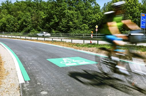 Radschnellwege gelten vor allem im Ballungsraum als  umweltfreundliche Alternative zur Straße. Foto: Stefanie Schlecht