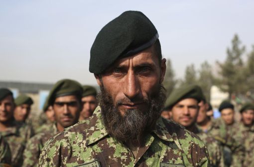 Die afghanische Armee alleine kann nicht gegen die Taliban bestehen. Foto: AP/Rahmat Gul