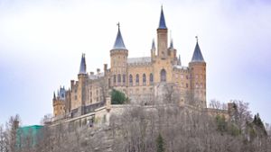 Die Burg Hohenzollern bei Hechingen. Foto: dpa/Bernd Weißbrod