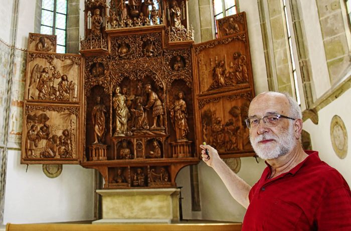 Ausflugstipp in Besigheim: Ein besonderes Kunstwerk in der Stadtkirche