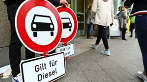 Verwaltungsgericht fordern, dass stadtweite Fahrverbote in Stuttgart geplant werden. Foto: dpa/Jens Büttner