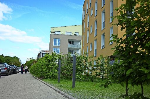 An der Bernsteinstraße in Heumaden sind 100 neue Wohnungen entstanden. Foto: Sägesser