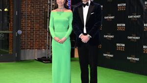 Prinz William und Prinzessin Kate bei der Verleihung des Earthshot Prize im vergangenen Jahr in Boston. Foto: imago/i Images