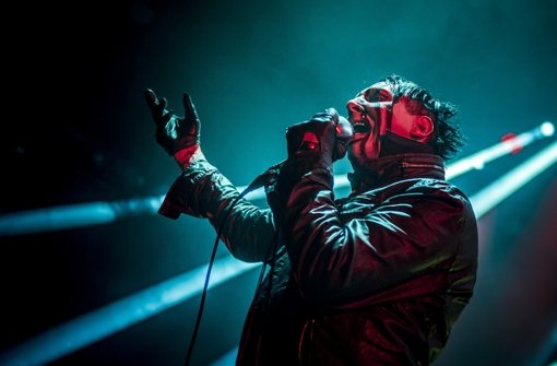 Marilyn Manson in der Stuttgarter Porsche Arena Foto: Lichtgut/Max Kovalenko