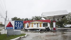 In Florida hat Hurrikan Matthew Schäden angerichtet, doch die große Katastrophe blieb – anders als in Haiti – aus. Foto: EPA
