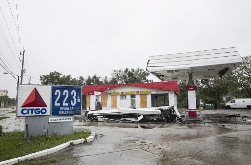In Florida hat Hurrikan Matthew Schäden angerichtet, doch die große Katastrophe blieb – anders als in Haiti – aus. Foto: EPA