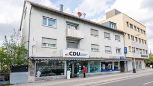 So sieht das neue Hauptquartier des CDU-Kreisverbands Böblingen aus. Foto: /Stefanie Schlecht