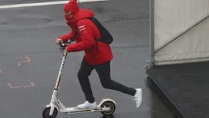 Der Multi-Mobilist: Sebastian Vettel ist an den Grand-Prix-Wochenenden nicht ausschließlich im Formel-1-Auto unterwegs. Foto: dpa/Matthias Schrader